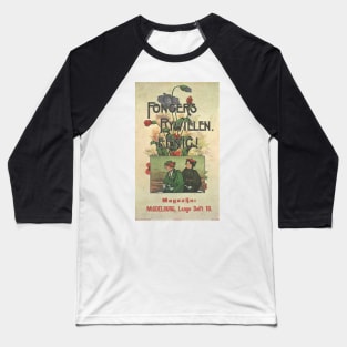 Fongers Rywielen - Vintage Bicycle Poster from 1915 Baseball T-Shirt